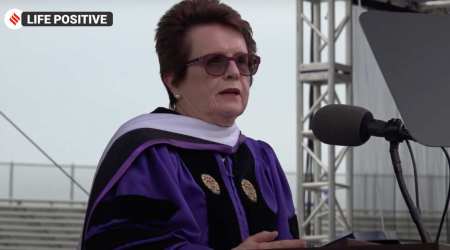 There are those who think life is a marathon. I don't agree, she said. (Source: 
NorthwesternU/YouTube)