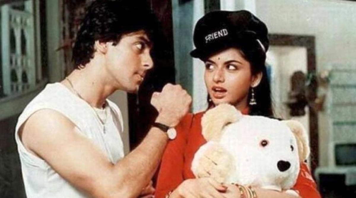 maine pyar kiya photos bhagyashree