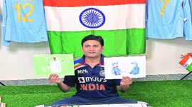 Cricket fan Nitin Jain