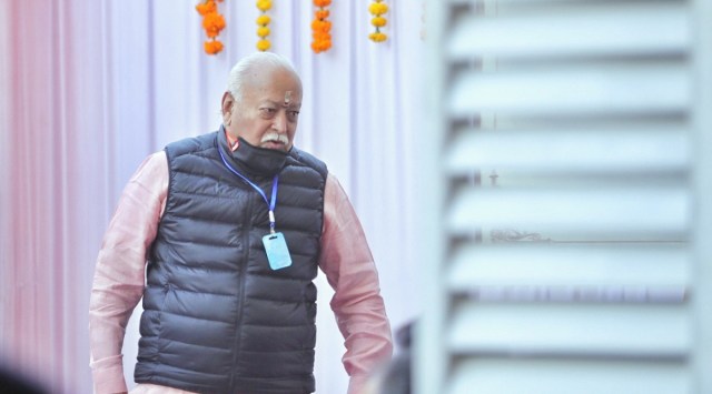 More than 350 top leaders from across the country including chief Mohan Bhagwat and general secretary Dattatreya Hosabale attended the event. (File photo)