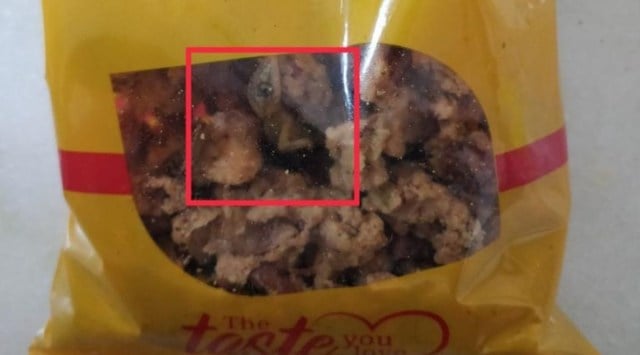 A team of officials led by Sasi Deepa, the designated officer of the department of food safety, visited the shop and found many violations, including the sweets and savouries not being properly kept in closed containers.
(Express photo)