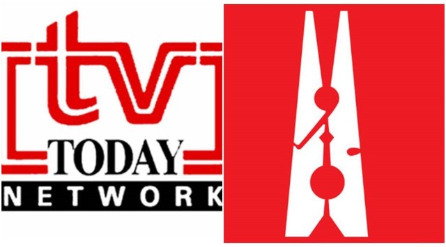 Logo of TV Today Network and Newslaundry. (File)