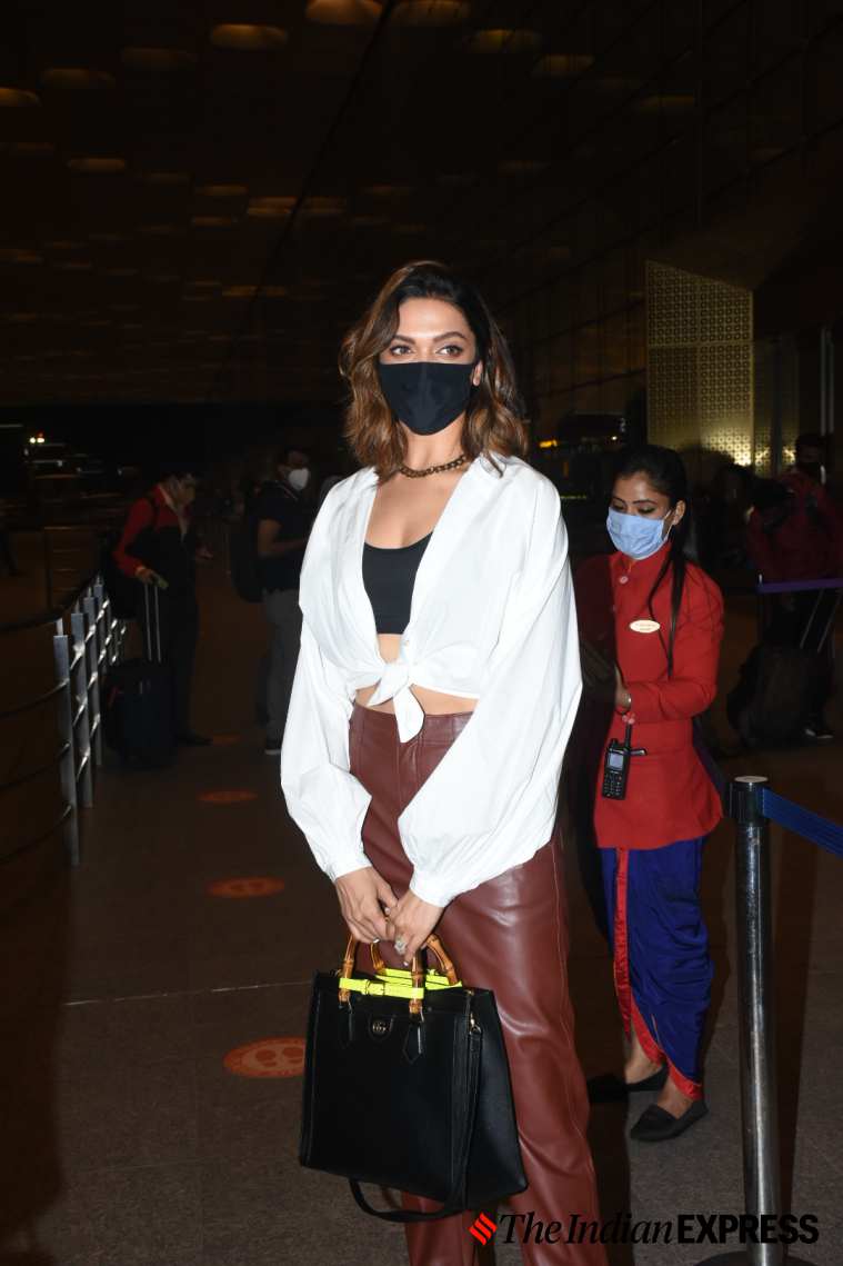 Deepika Padukone acaba de ganar el juego de la moda del aeropuerto con su último look