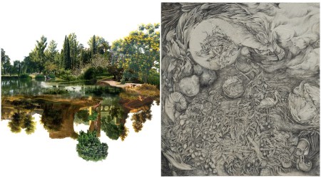 dreamscapes, art exhibition, meghna patpatia, julia romano, indianexpress.com, new art exhibition, dystopia, realism art, tao art gallery exhibition, indianexpress