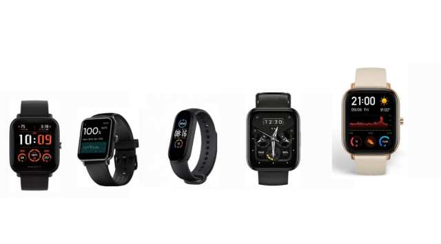 best smartwatch under 5000, Amazfit Bip U Pro, Noise ColorFit Pro 3, Mi Smart Band 5, Realme Smart Watch 2 Pro, huami Amazfit GTS, smartwatch sale, Flipkart sale, Amazon sale