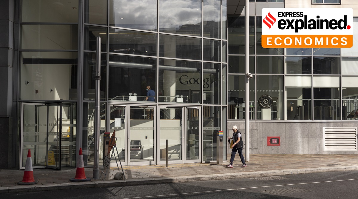 Google's European headquarters in Dublin on July 5, 2021. The most sweeping overhaul of the international tax system in a century is poised to take a significant step forward this week, with nearly 140 countries, including Ireland, expected to settle on a 15 percent global minimum tax rate. (Paulo Nunes dos Santos/The New York Times)