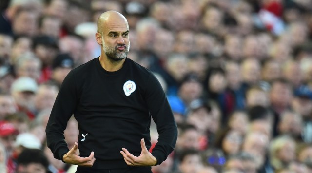 بيب جوارديولا ، غوارديولا ، مانشستر سيتي ، مدير ، أخبار الرياضة ، إنديان إكسبريس ، فريق الدوري الإنجليزي الممتاز ، مان سيتي