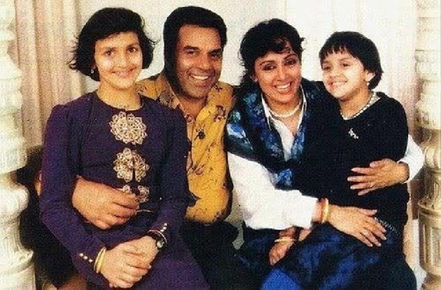 hema malini family