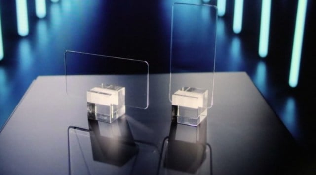 German manufacturer Schott describes Xensation Alpha as "a chemically strengthened lithium alumino borosilicate (LABS) cover glass. (Photo: SCHOTT)