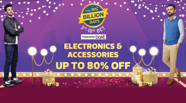 It's raining discounts on Flipkart's Big Billion Days.