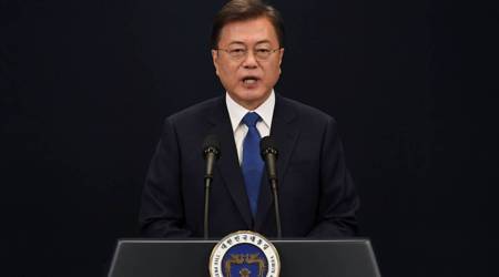 South Korean President Moon Jae-in an (Kim Min-Hee/Pool via REUTERS/file)