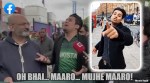 t20 world cup, icc t20 world cup 2021, india vs pakistani, t20 wc ind vs pak, viral pakistani fan, maaro mujhe maaro memes, viral news, indian express