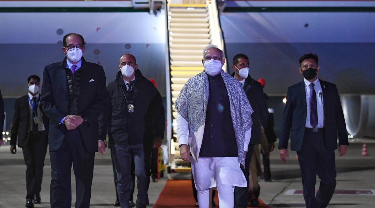 Prime Minister Narendra Modi in Rome, Italy on Oct 29. (Twitter/MEAIndia)