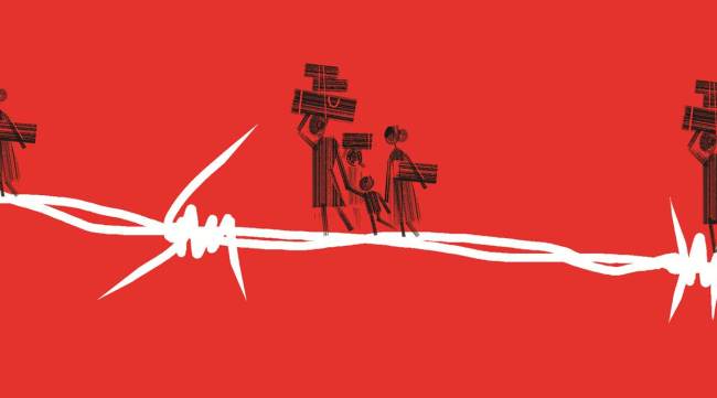 There is no bedrock here, no haven from the heartless world.(Illustration by C R Sasikumar)