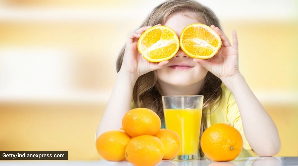 Oranges are added to balance the stones in the given weight