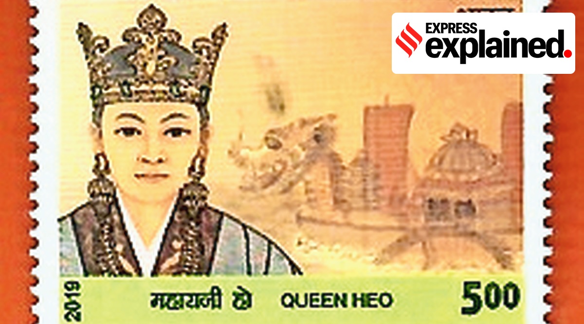 설명: 한국의 허황옥 여왕과 그녀의 아요디어의 연결