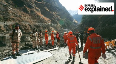 Uttarakhand, SDRF, Uttarakhand rescue operation, Uttarakhand trekkers, ITBP, Indian express, natural disasters, indian express news, indian express explained, Uttarakhand rain, Uttarakhand landsides, India news, Uttarakhand news
