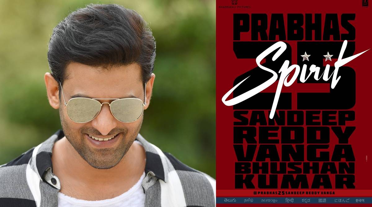 Prabhas to star in Kabir Singh director Sandeep Reddy Vanga&#39;s Spirit | Entertainment News,The Indian Express