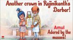Rajinikanth, dadasaheb phalke award, national film award, rajinikanth dadasaheb phalke award, amul cartoon, latest amul topicals, indian express