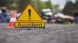 accident, road accident, Balongi, Mohali, Kharar flyover, teachers, protest, teachers protest