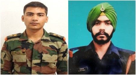Lt Rishi Kumar and Sepoy Manjit Singh.