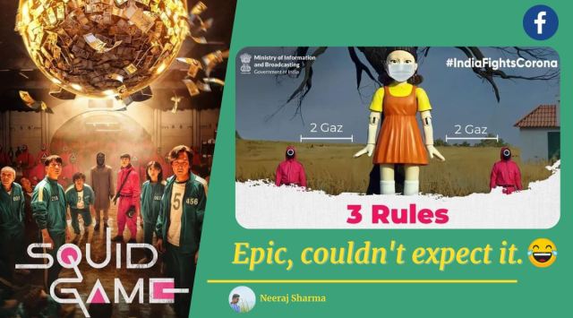 squid game, squid game memes, indian railways, indian railways squid game meme, squid game rules, railways squid game trend, viral news, indian express