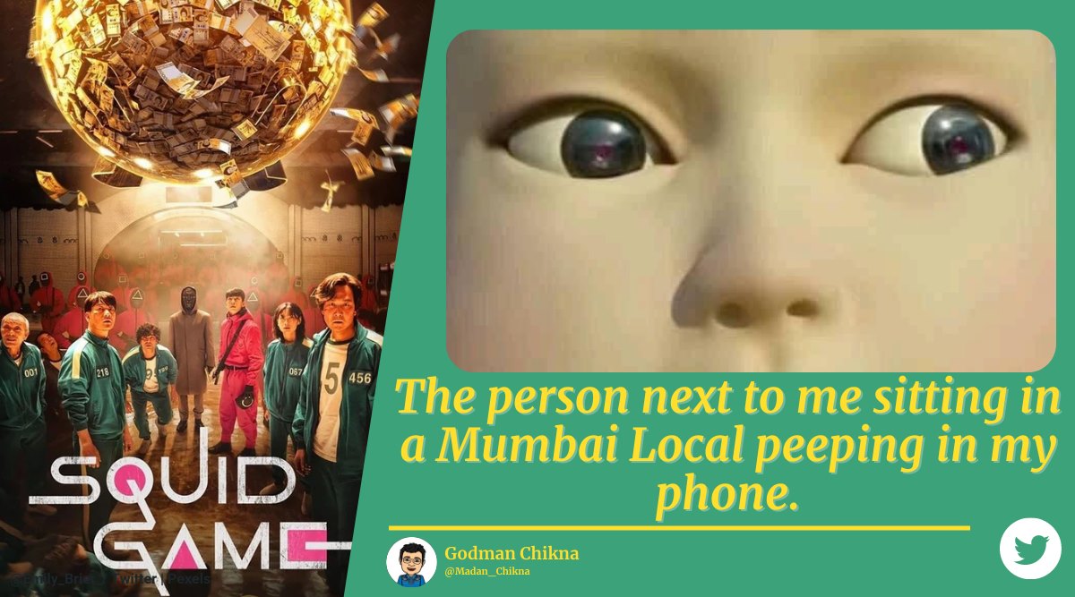 Squid Game, Squid Game memes, Squid Game netflix, Squid Game india memes, Squid Game desi memes, Squid Game korean drama, indian express