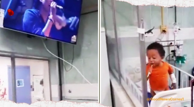 toddler singing in hospital, toddler sings when admitted in hospital, toddler admitted in hospital sings, indian express, indian express news, trending, trending news