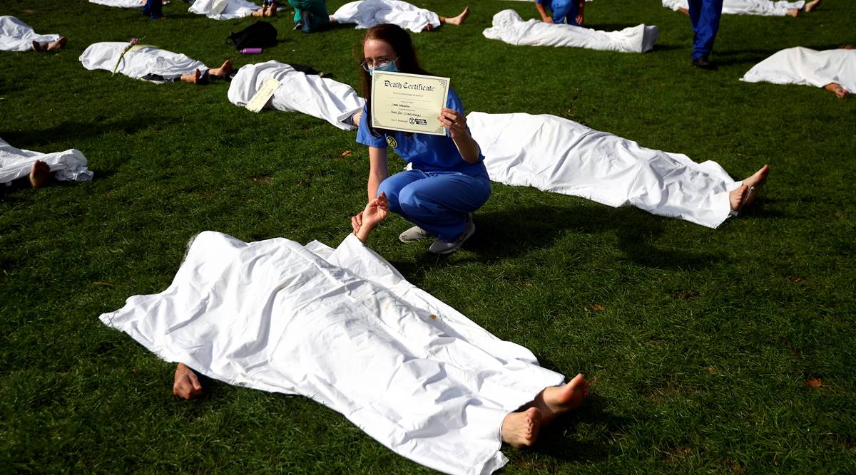 Extinction Rebellion climate activists