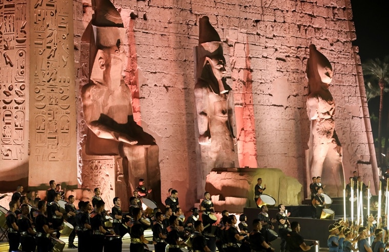 Luxor and Karnak, Luxor and Karnak connecting road, Luxor and Karnak pictures