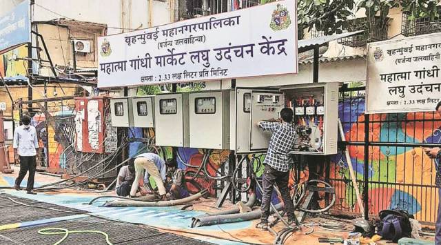 The pumping station, once constructed, will solve the problem of flooding in areas like Kings Circle, Gandhi Market, Nehru Nagar, Sindhi Society in Chembur.(Representational/  Nikhil Desai)
