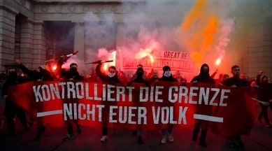 Thousands Protest Upcoming Lockdown In Vienna World News The Indian Express