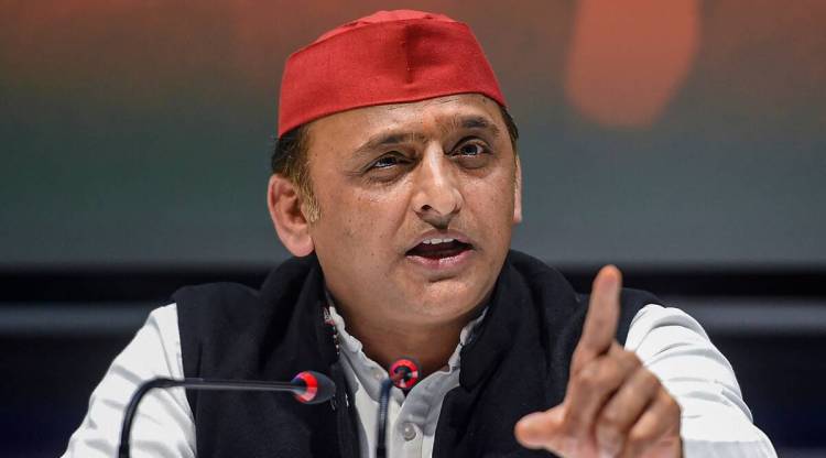 SP chief Akhilesh Yadav.