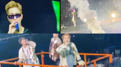 BTS in LA: Jin gets excited by smoke machine, RM thanks ARMY for 'being  proof' of their existence, watch videos | Entertainment News,The Indian  Express