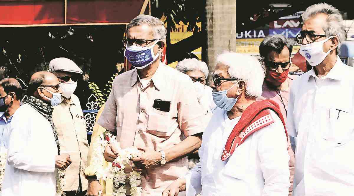 Biman Bose, Left front, CPI(M), Kolkata, Howrah, Civic elections, Santipur, West Bengal, Indian Express news