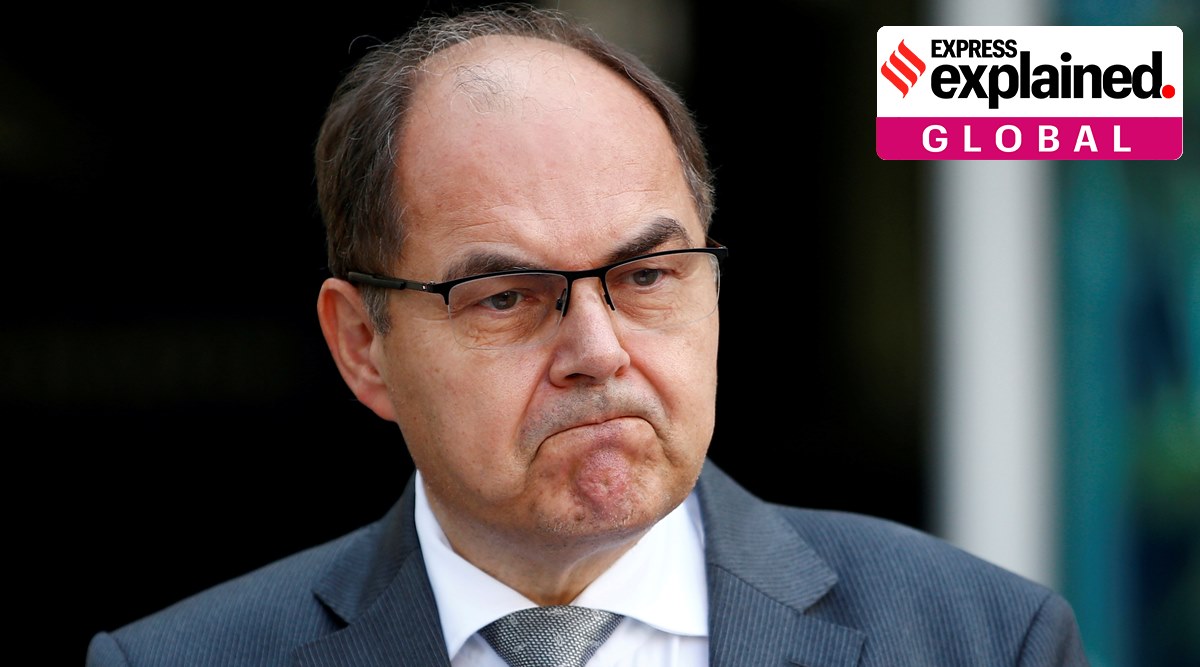 European Union High Representative for Bosnia and Herzegovina Christian Schmidt in Sarajevo, Bosnia and Herzegovina. (Reuters Photo: Dado Ruvic, File)