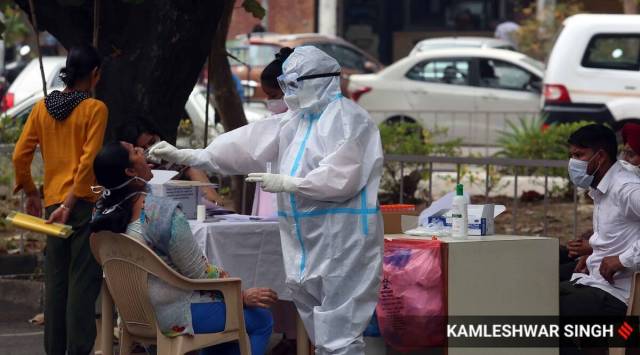 On Monday, at least 793 new cases of Covid-19 infections were found in Haryana out of which eight were found to be of the Omicron variant, taking the total number of Omicron variant cases in the state to 71. (File)