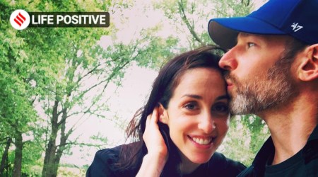 Catherine Reitman with husband Philip Sternberg. (Source: Catherine Reitman/Instagram)