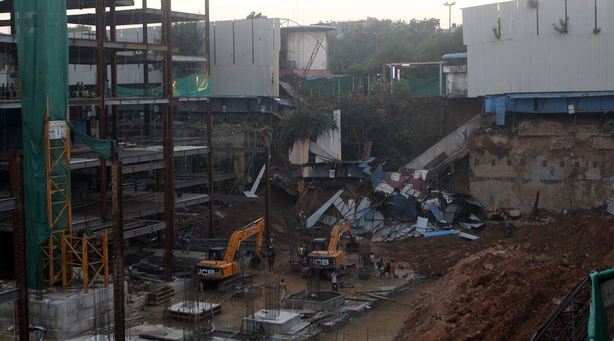 Delhi Construction worker's body found two days after shanties