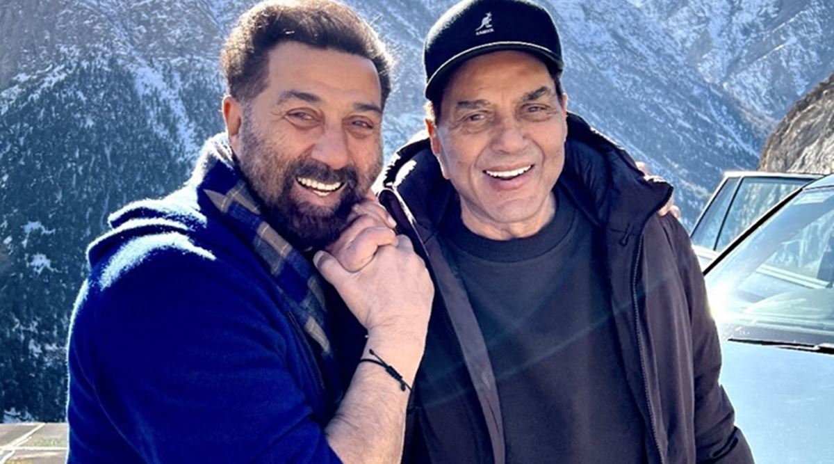 Xx Sunny Deol Sunny Deol Hd Hd Video - Sunny Deol and Dharmendra bond during holiday in Himachal Pradesh: 'A shy  and introvert Sunny is opening up and getting friendly to his old papa' |  Entertainment News,The Indian Express