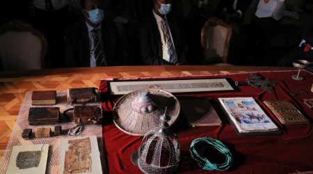 Ethiopian artefacts, Ethiopian artefacts return home from UK, British Museum Ethiopian artefact