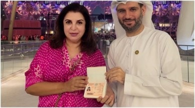 Farah Khan revceived the UAE Golden Visa