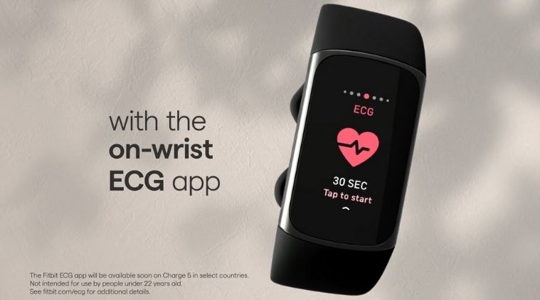 Fitbit Charge 5 gets ECG Blood Glucose tracking in India Technology News The Indian Express