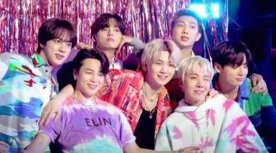 Bts: V Wants To Marry The Band Members, Watch | Music News - The Indian  Express