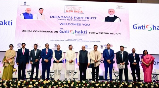 Union Minister Sarbananda Sonowal and Gujarat Chief Minister Bhupendra Patel were also present. (Twitter/sarbanandsonwal)