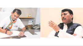 Gujarat congress, Amit Chavda, Paresh Dhanani, Gujarat drugs, Mundra port, Gujarat HC, Gujarat governor, Acharya Devvrat, Gujarat, Gujarat news, Ahmedabad news, Indian express news, Indian express