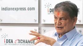 Harish Rawat, Harish Rawat news, Pushkar Singh, Pushkar Singh news, Uttarakhand, Uttarakhand news, Dehradun, Dehradun news, Indian Express
