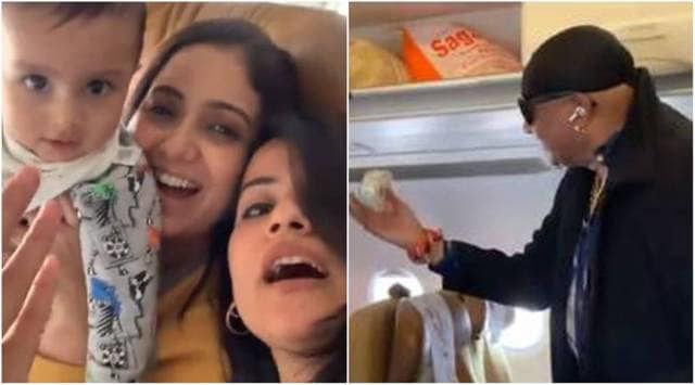harshdeep kaur son video