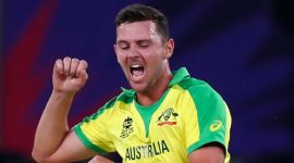 Hazlewood (2) australia vs new zealand, T20 World cup final