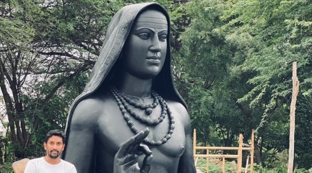 Mysuru sculptor behind Shankaracharya statue had quit private job to pursue his passion